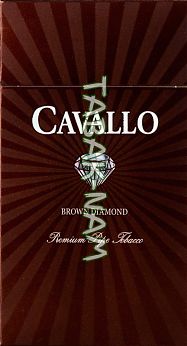 Сигареты Cavallo brown diamand (шоколадные)